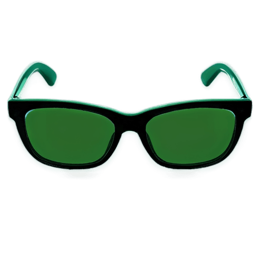 gafas de sol, gafas de sol transparentes de los años 80 png verde, icono de aplicación de citas, icono de aplicación, icono de juego estilizado, icono de aplicación ios