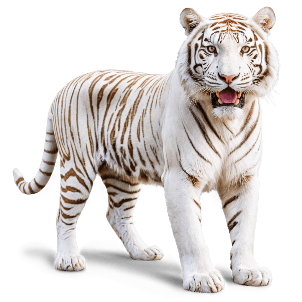 tiger,white tiger,ultra ambient occlusion,strong ambient occlusion