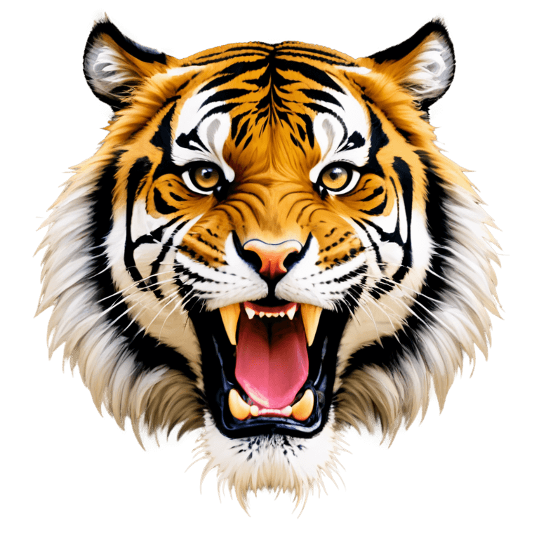 tiger,((tiger)),tiger_beast,anthropomorphic tiger,tiger head,digital airbrush painting