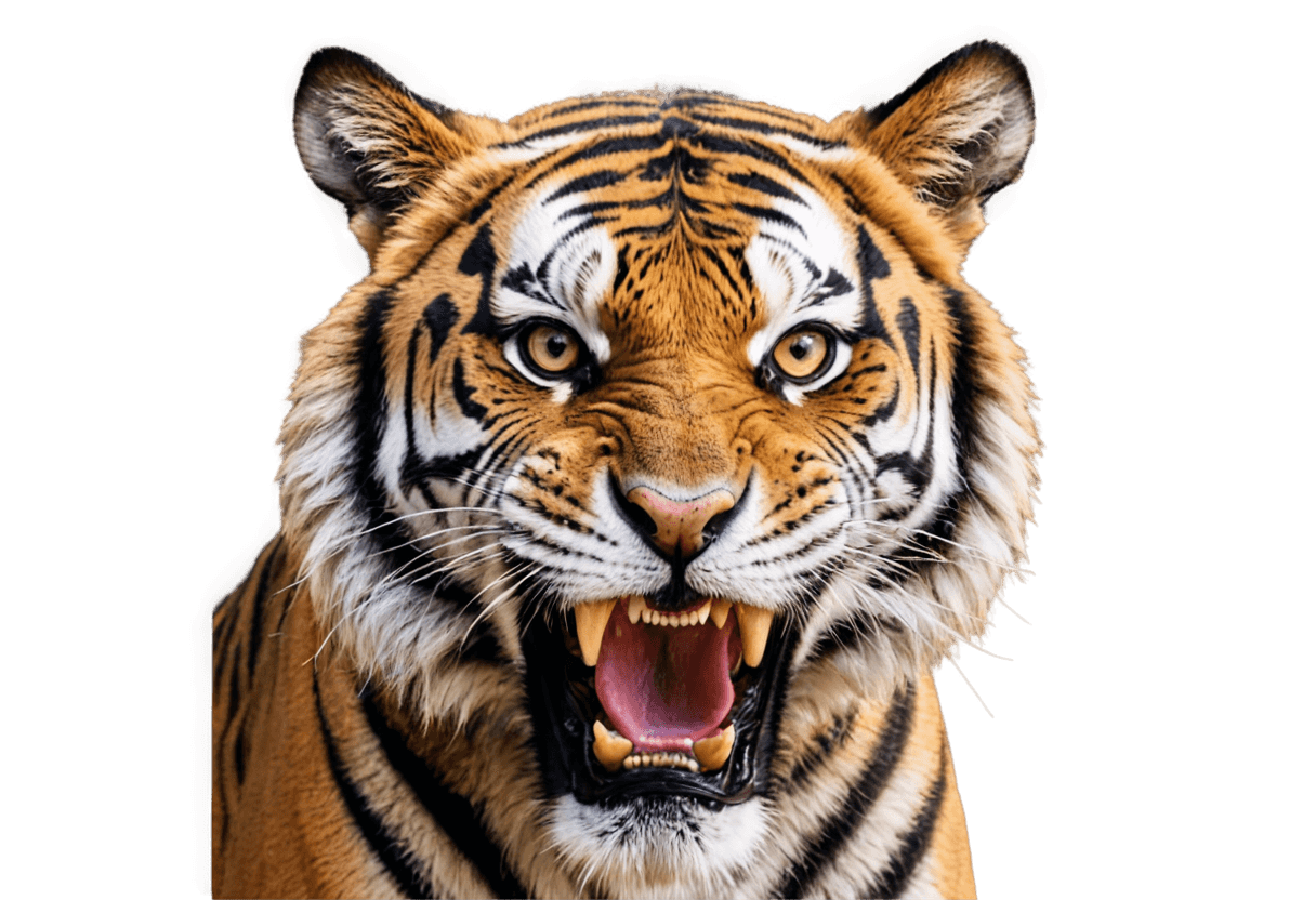 tigre, ((tigre)), un tigre, expresión feroz 4k, tigre sagrado, piel de tigre