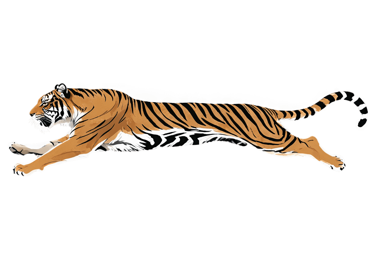 tiger,((tiger)),tiger skin carpet,a tiger,tiger skin,half tiger