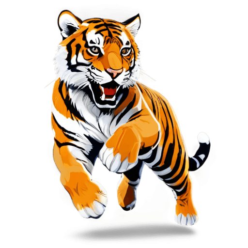 tiger,bengals jumping tiger logo transparent png,((tiger)),anthropomorphic tiger,squirrel/tiger,a tiger