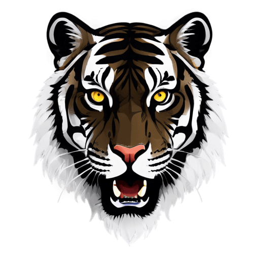 tigre, logotipo de tigre negro png, piel de tigre, icono de aplicación, cabeza de tigre, piel de tigre