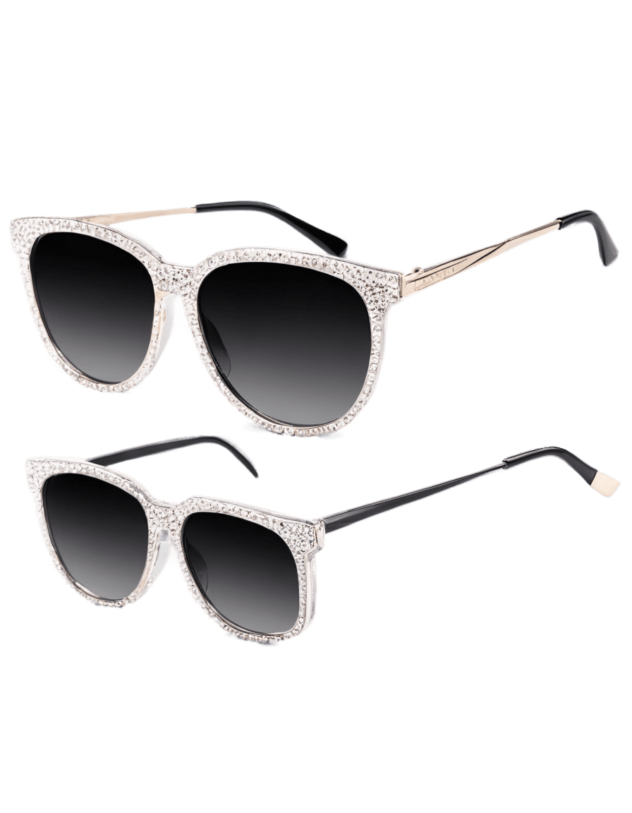 sunglasses,reflective sunglasses,swarovski and tiffany,reflective aviator sunglasses,spiked collar sunglasses,ornate with diamonds