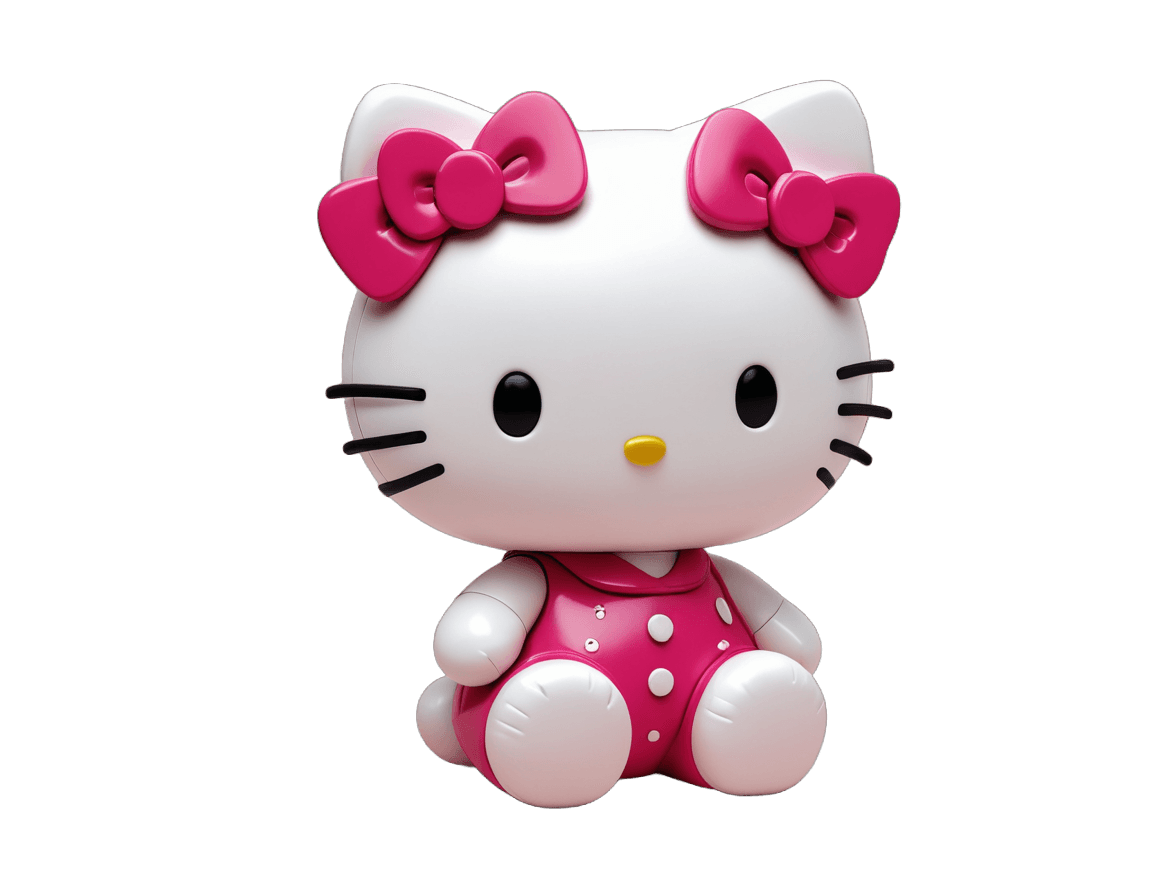 Hello Kitty, figura de juguete de vinilo, figura posable de PVC