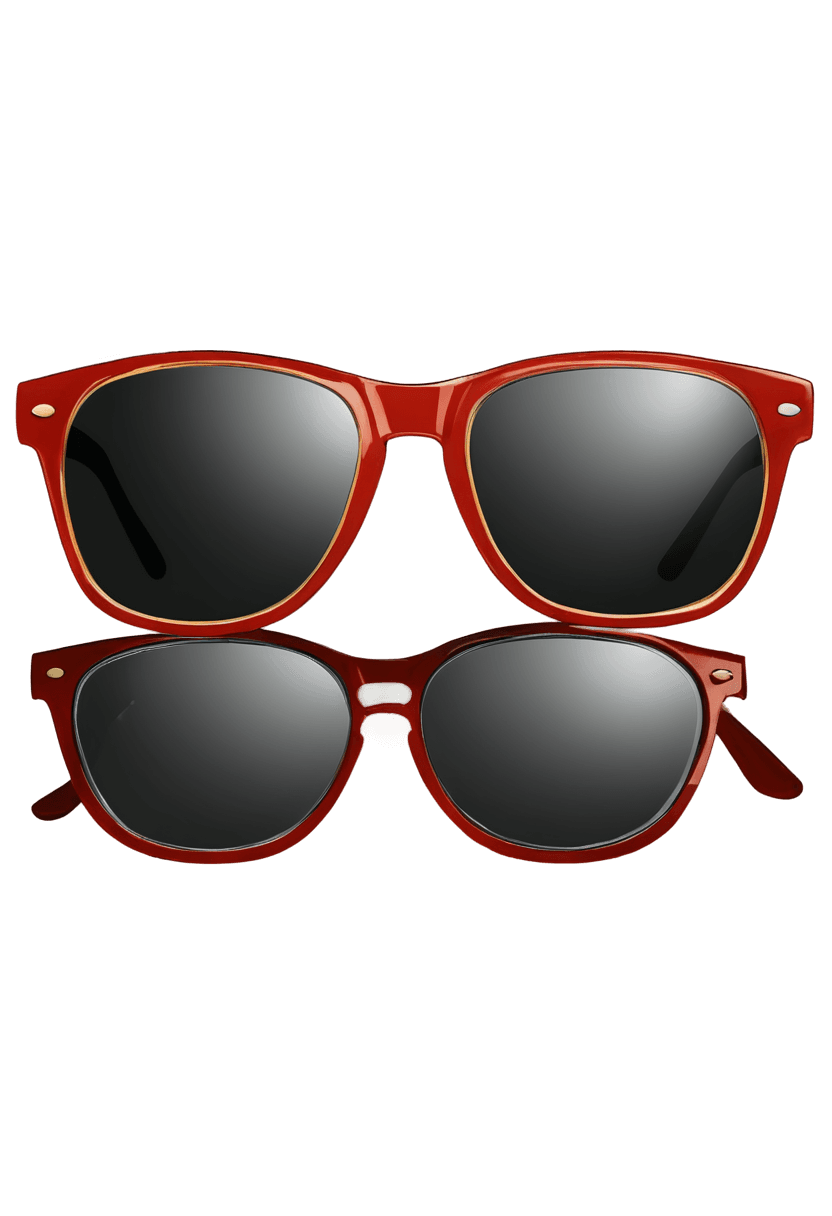 gafas de sol, gafas de sol rojas, icono de contraste, gafas de sol de diseñador, gafas de sol de aviador, gafas de sol digitales