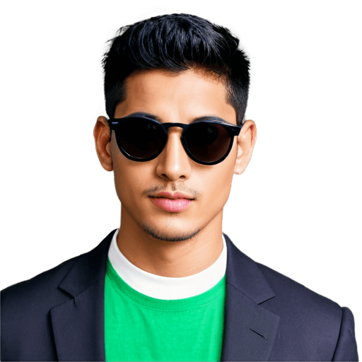 gafas de sol, de Slumdog Millionaire