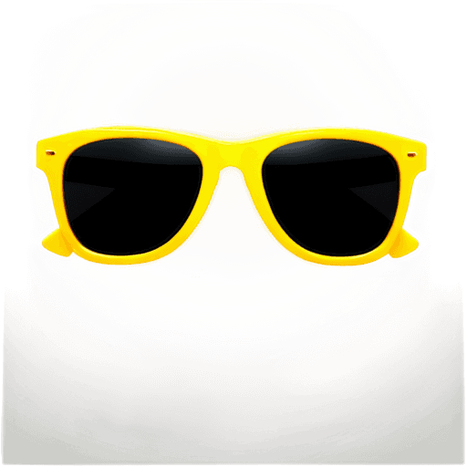 sunglasses,lemon wearing sunglasses,lensflares,shield sunglasses,cool sunglasses,contrast icon