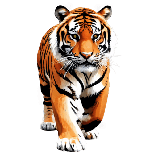 tiger,chinese art tiger png,a tiger,tiger_beast,soft image shading,squirrel/tiger