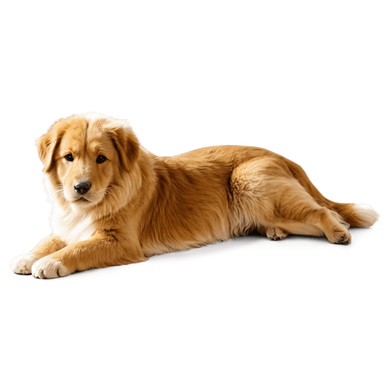 tiger,golden retriever,kawaii cute dog,shiny golden,ornate golden background,adult dog