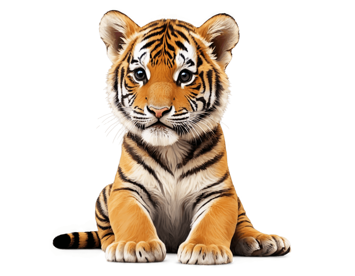 tigre, cachorro de tigre png, un tigre, animal lindo, animal solo lindo, ardilla/tigre