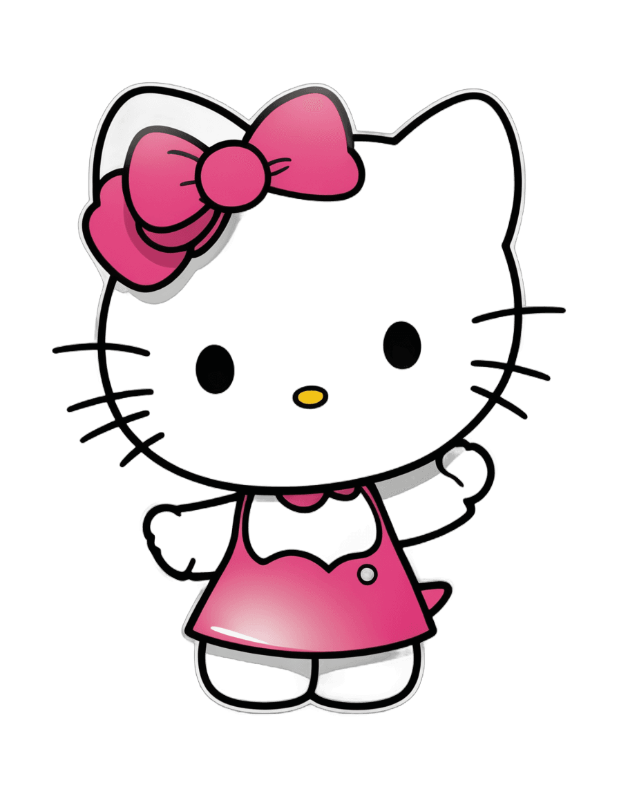 Hello Kitty，可爱的Hello Kitty png，三丽鸥，可爱！！赤壁!!猫女，可爱的卡通人物，真棒猫