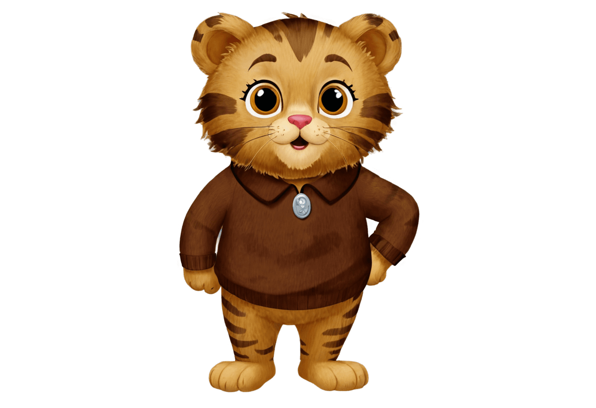 tiger,anthropomorphic tiger,a tiger,cute! c4d,character model,stylized character