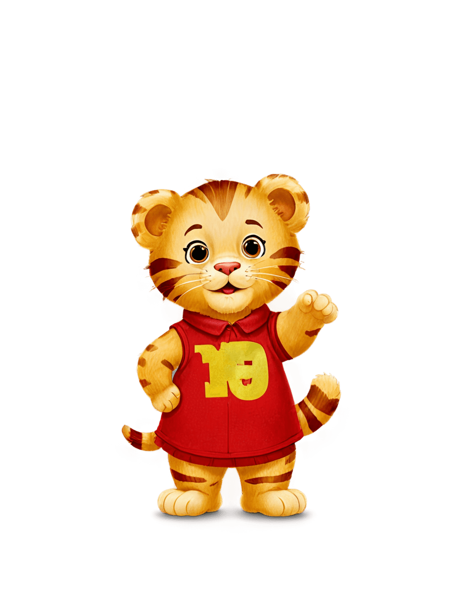 tiger,daniel tiger png logo,marigold background,feng zhu |,gold background,antasy character