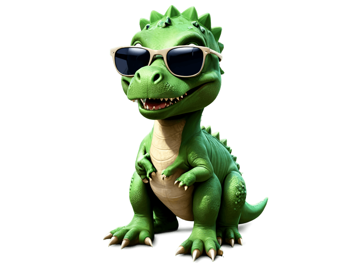 sunglasses,petrol,telegram sticker,cgivfx,cute! c4d,trex dinosaur