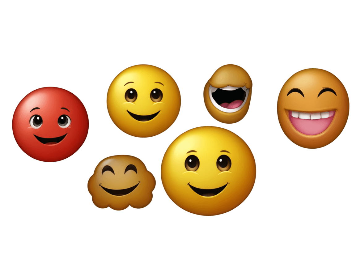 emoji png pack zip download A group of emoticons are displayed on a yellow background