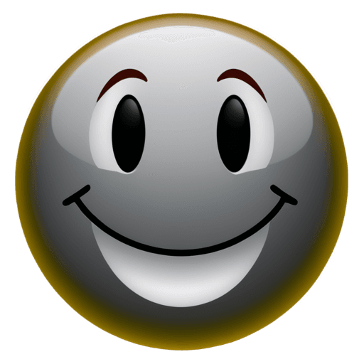 emoji png smiley face A smiley face in a circle against a dark background