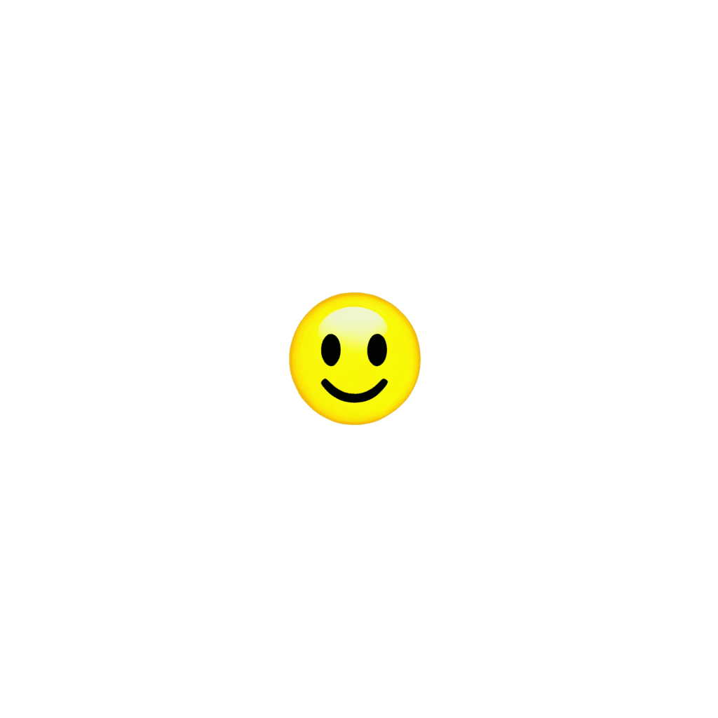 emoji png zip download A yellow smiley face on a yellow background