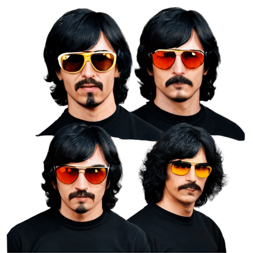 emojis png transparent drdisrespect Four photos of a man with black hair and glasses