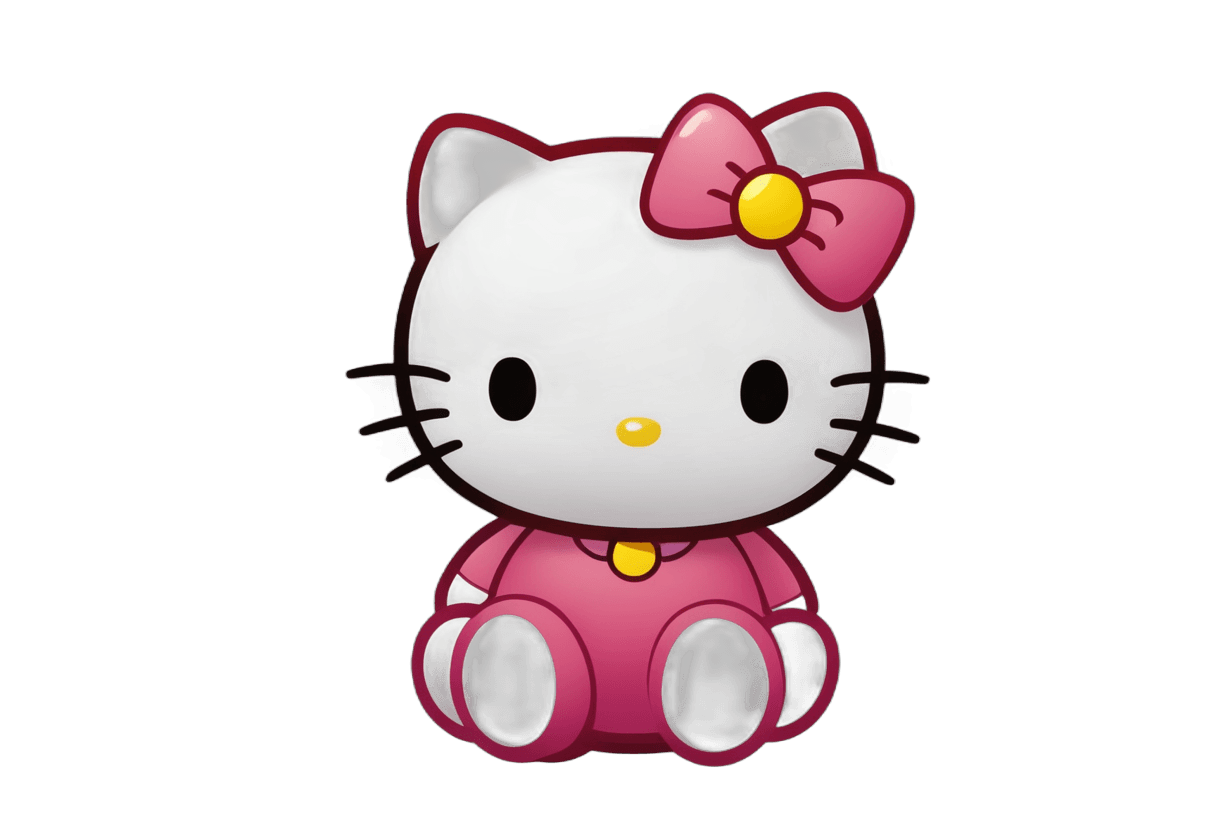 hello kitty,flores de hello kitty png,kitty,sanrio,cute cartoon character,cute! c4d