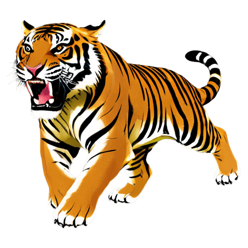 tigre, icono de juego, icono de juego activo, icono de aplicación, piel de tigre, icono de aplicación de ios