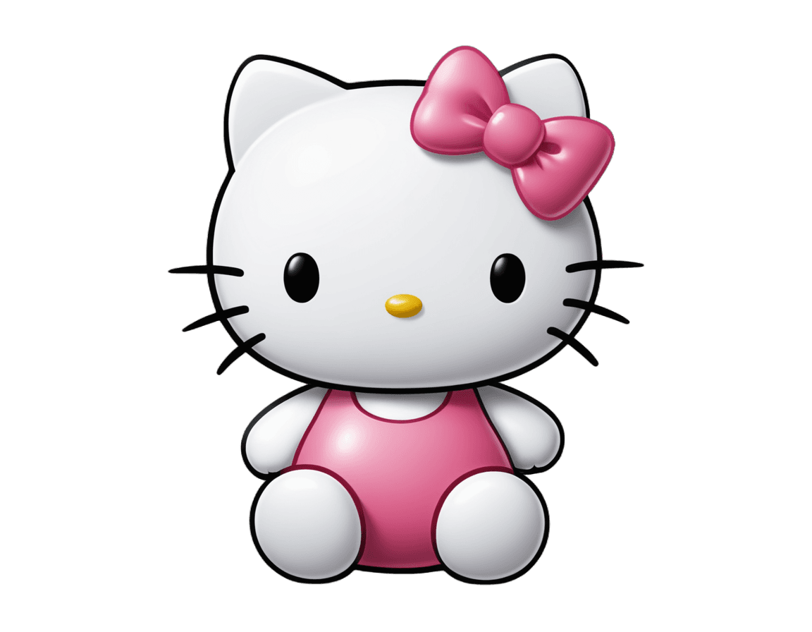 Hello Kitty，gambar Hello Kitty png HD，kitty，可爱的卡通人物，拟人化的母猫，三丽鸥