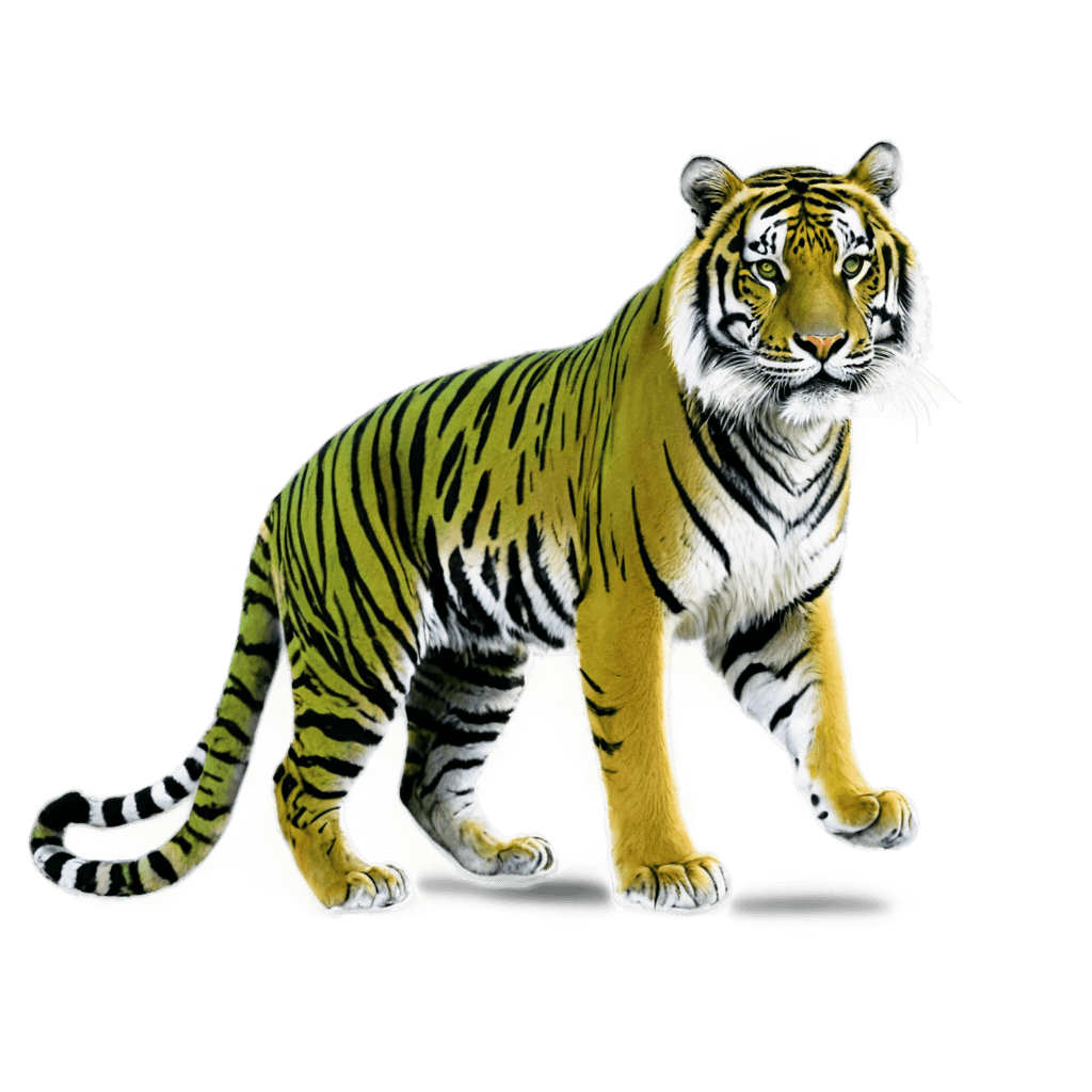 tigre, tigre verde png, tiger_beast, tigre sagrado, un tigre, sombreado suave de la imagen