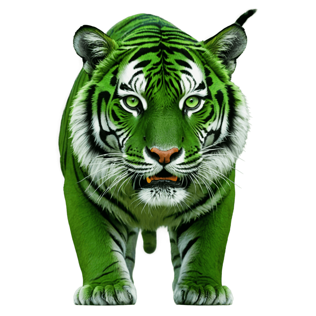 tigre, tigre verde png, tiger_beast, tigre sagrado, selva verde, tigre antropomórfico