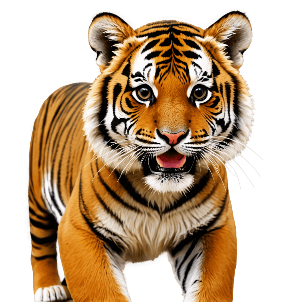 tiger,tiger_beast,a tiger,highly detailed animal,sacred tiger,squirrel/tiger