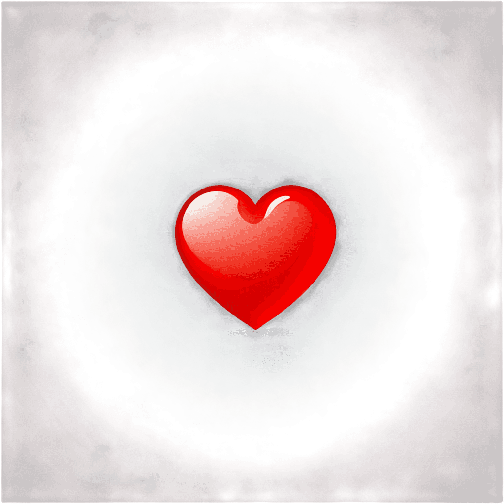 heart icon vector png A red heart in a circle on a white background