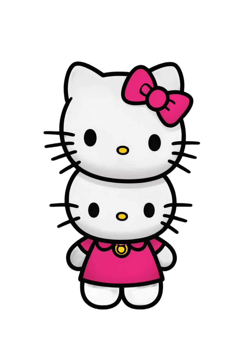 Hello Kitty，Hello Kitty 5 png，拟人化母猫，三丽鸥，吉祥物流行funko，可爱的人形机器人