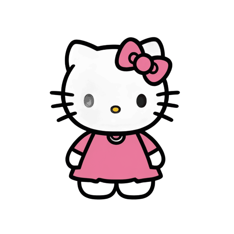 hello kitty,anthropomorphic female cat,cute! c4d,black cat,black face,vinyl toy figurine