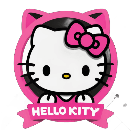 Hello Kitty,Hello Kitty y Amigos Logo PNG,Gatito,Sanrio,Lindo Gato,Elokitty