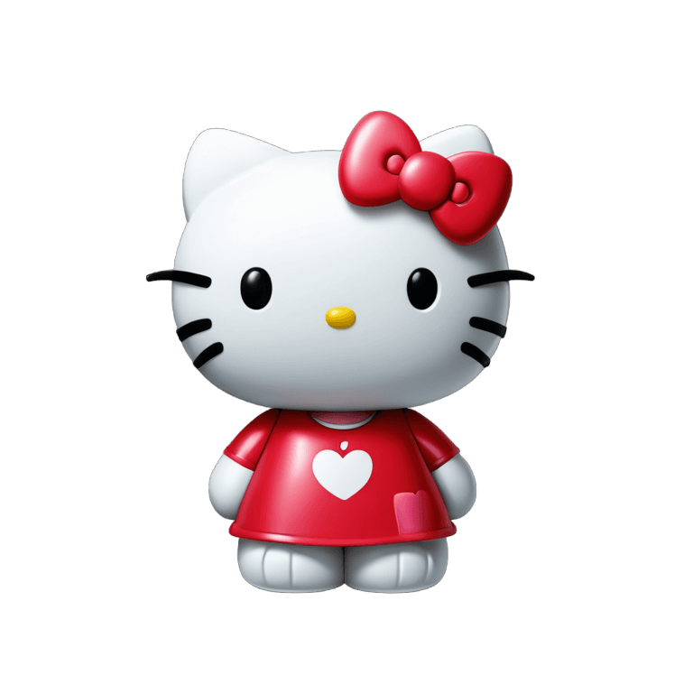 Hello Kitty, Hello Kitty Apple PNG, gato hembra antropomórfico, kawaii hq render, ¡totalmente robótico! gato, icono de imágenes prediseñadas