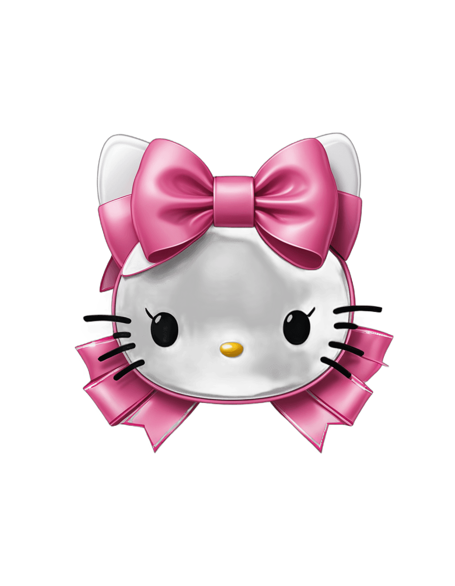 Hello Kitty Bow Png Pink 00001 Findpng