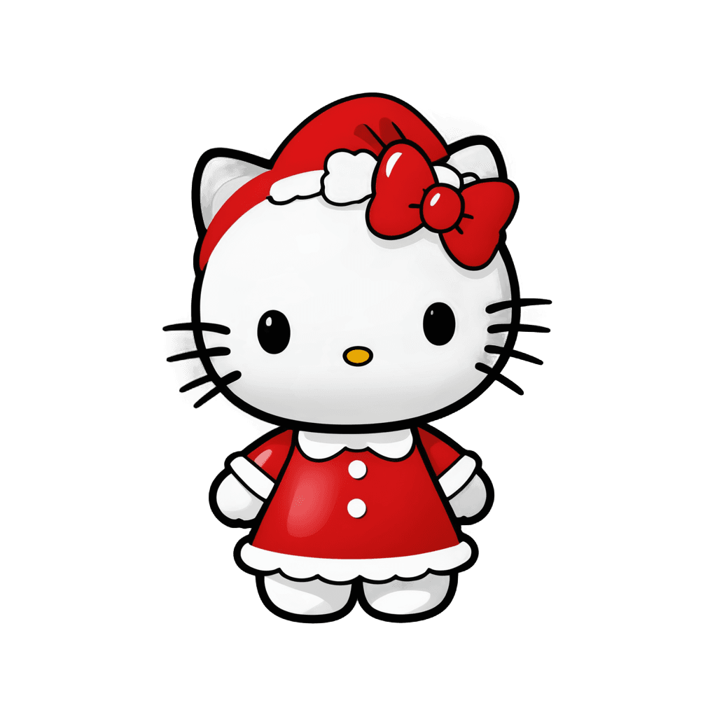 Hello Kitty，三丽鸥饰品，elokkitty，可爱！！赤壁！！猫女，欢快的花朵，圣诞节