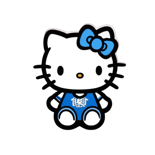 hello kitty, sanrio, gatito, gato hembra antropomórfica, mascota de la escuela secundaria, gatito cyborg