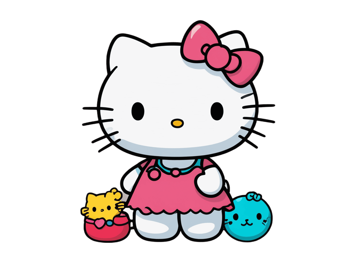 hello kitty,hello kitty friends png,cute cartoon character,elokitty,cute kawaii girl,cute!! chibi!!! catgirl