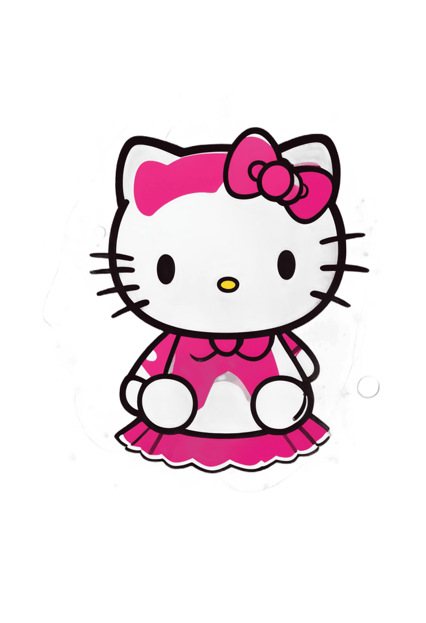 Hello Kitty, Hello Kitty Invitaciones PNG, Lindo personaje de dibujos animados, ¡lindo! Chibi!! catgirl,sanrio,pegatinas