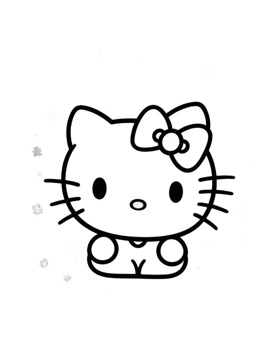 hello kitty,hello kitty january background png,dark background ”,sanrio,black background),black!!!!! background