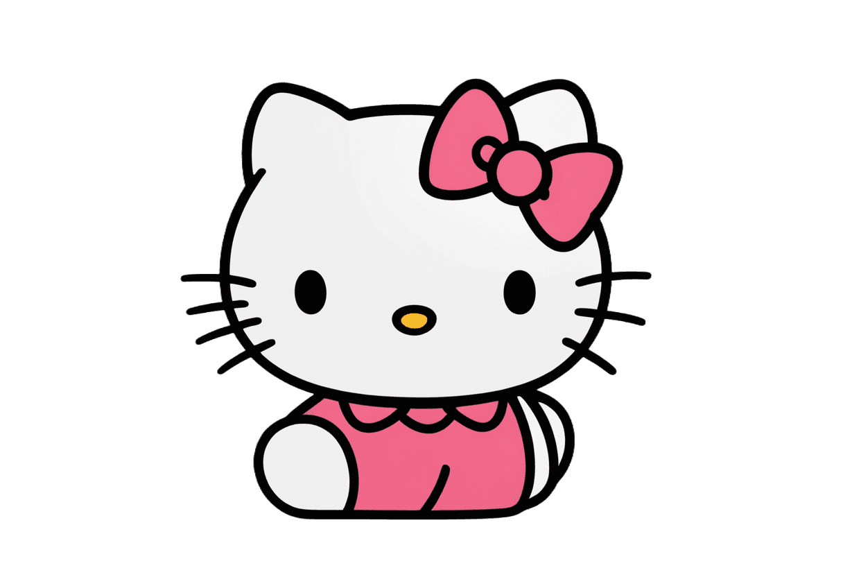 Hello Kitty，拟人化母猫，elokitty