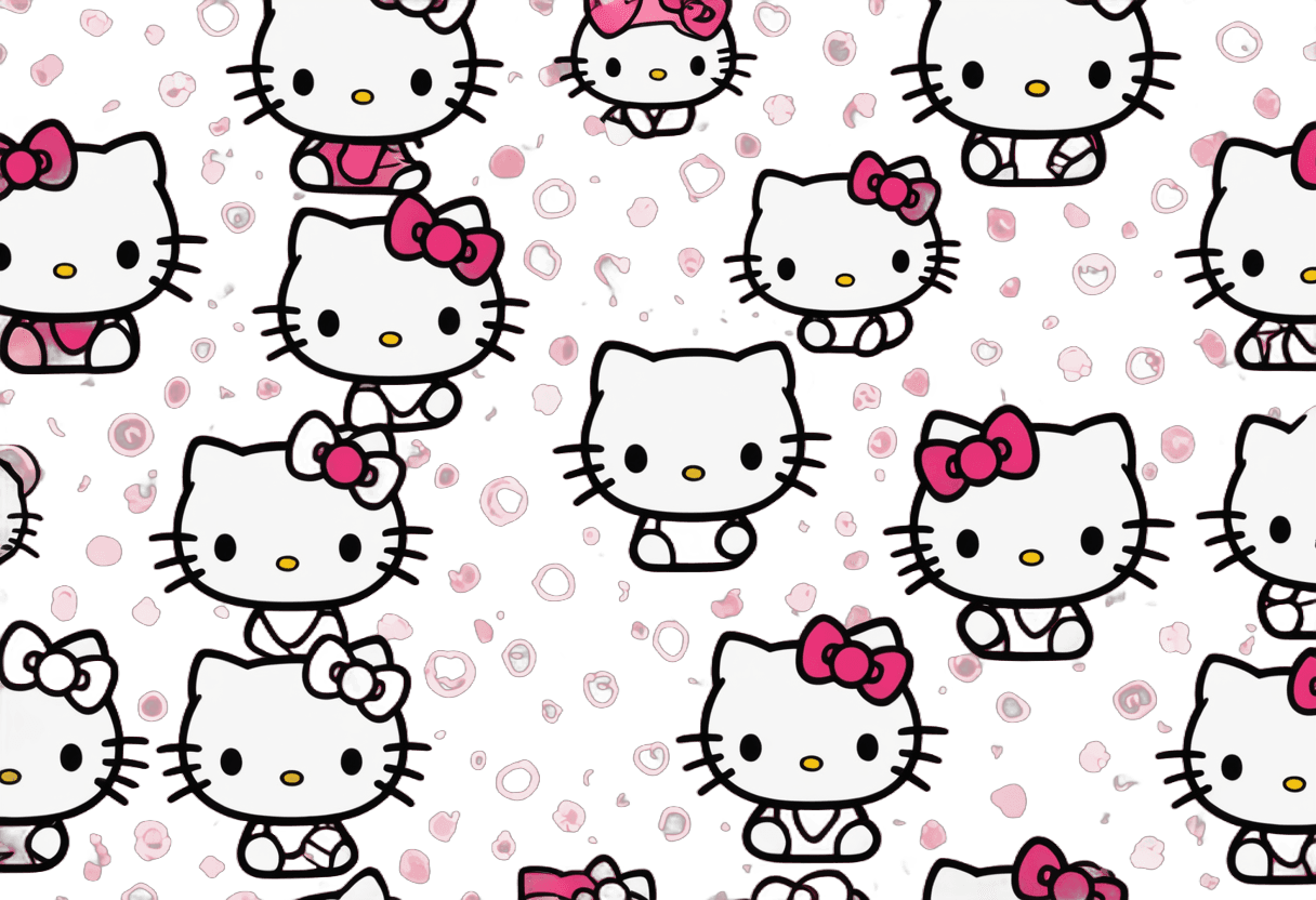 hello kitty,backround dark,kitty,sanrio,background dark,vector background