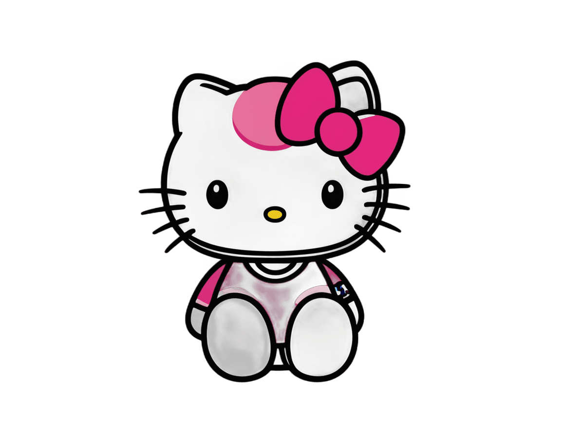 hello kitty,hello kitty png background,kitty,anthropomorphic female cat,killer queen,cute cartoon character