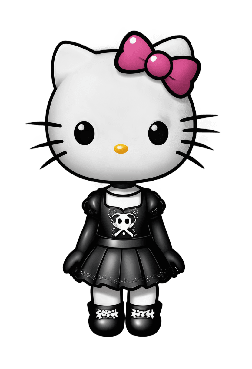 Hello Kitty, Mark Ryden Style, Killstar, Dollpunk, Sanrio, Surrealismo Pop