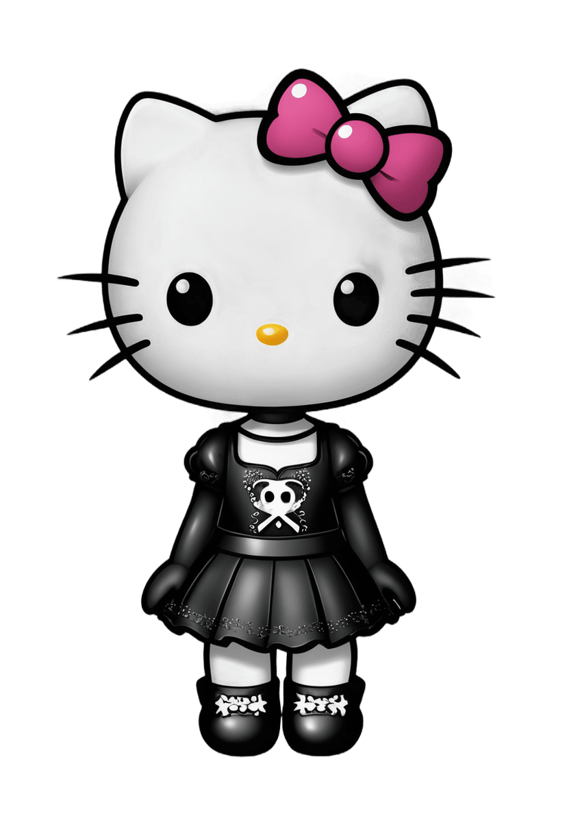 Hello Kitty Png Goth00003 Findpng 8253