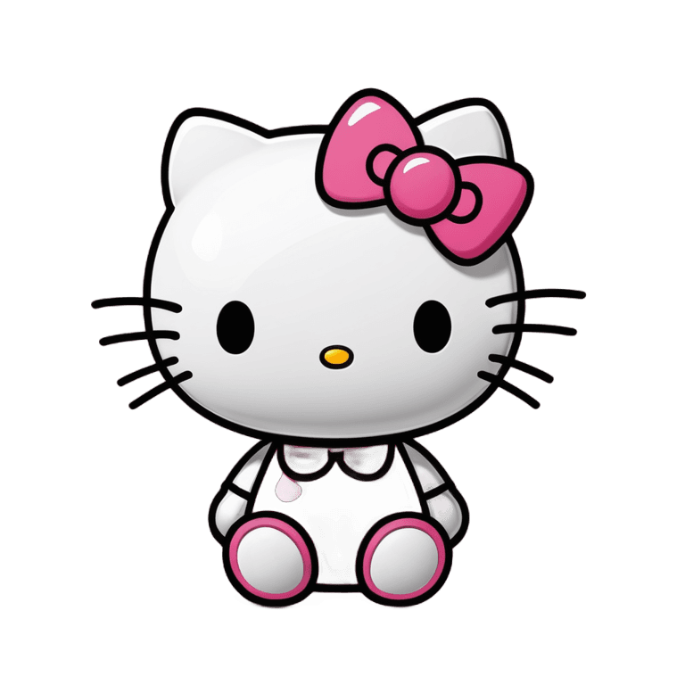 hello kitty,kitty,cute cartoon character,vinyl toy figurine,cute!! chibi!!! catgirl,cute humanoid robot