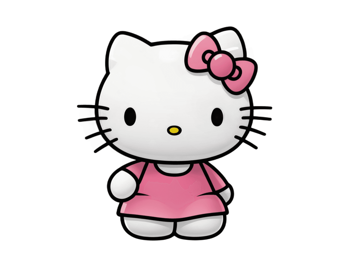 hello kitty,hello kitty png sin fondo,anthropomorphic female cat,cute cartoon character,vinyl toy figurine,cute!! chibi!!! catgirl