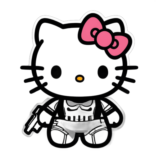 hello kitty,yelena belova,elokitty,sanrio,cat the assassin,angie glocka