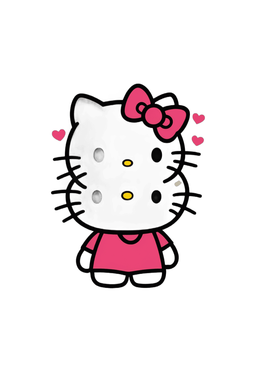 hello kitty,hello kitty shirt png,elokitty,anthropomorphic female cat,black cat