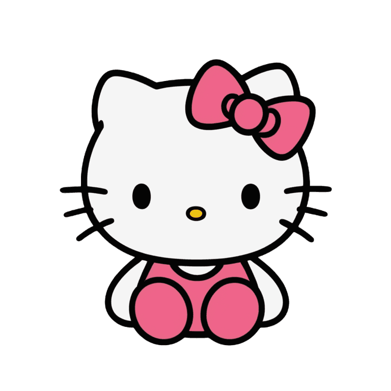 hello kitty,hello kitty silhouette png,kitty,sanrio,anthropomorphic female cat,cute cartoon character